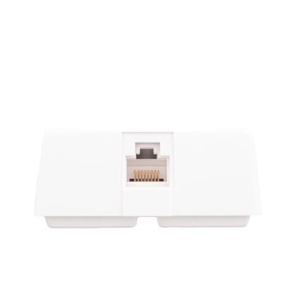 Leviton White Surface Mount Modular Phone Jack Type 103/110 8Wire Cat3 41038-WDB