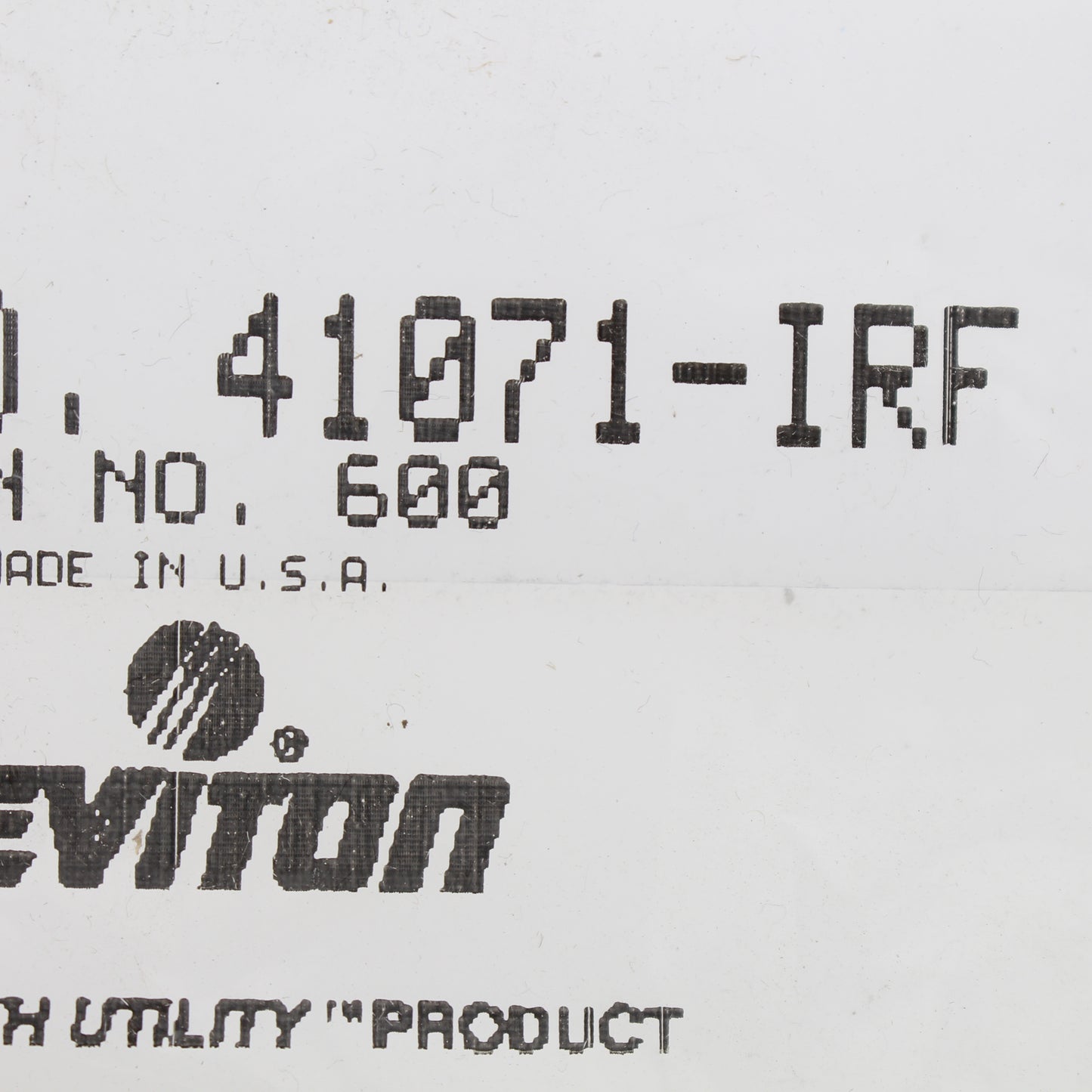 Leviton 41071-IRF Single Quickport Adapter