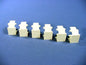 6 Leviton Almond Quickport Snap-In Blank Filler Plate Inserts 41084-BAB 41084-A