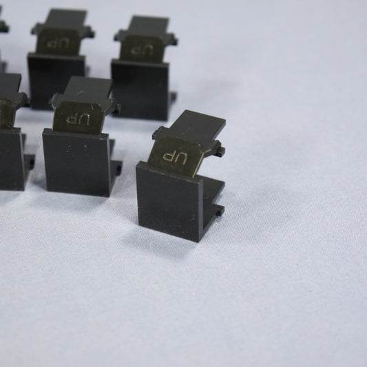 10 Leviton Black Quickport Blank Filler Plate Inserts 41084-BEB 41084-E