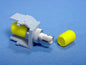 Leviton 41084-SGF Gray Quickport Fiber Optic ST Connector Jack Phosphor Bronze