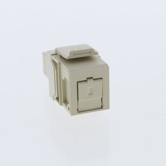 Ivory Quickport Multimode Simplex Fiber Optic Uplink Adapter Module 41085-MIC