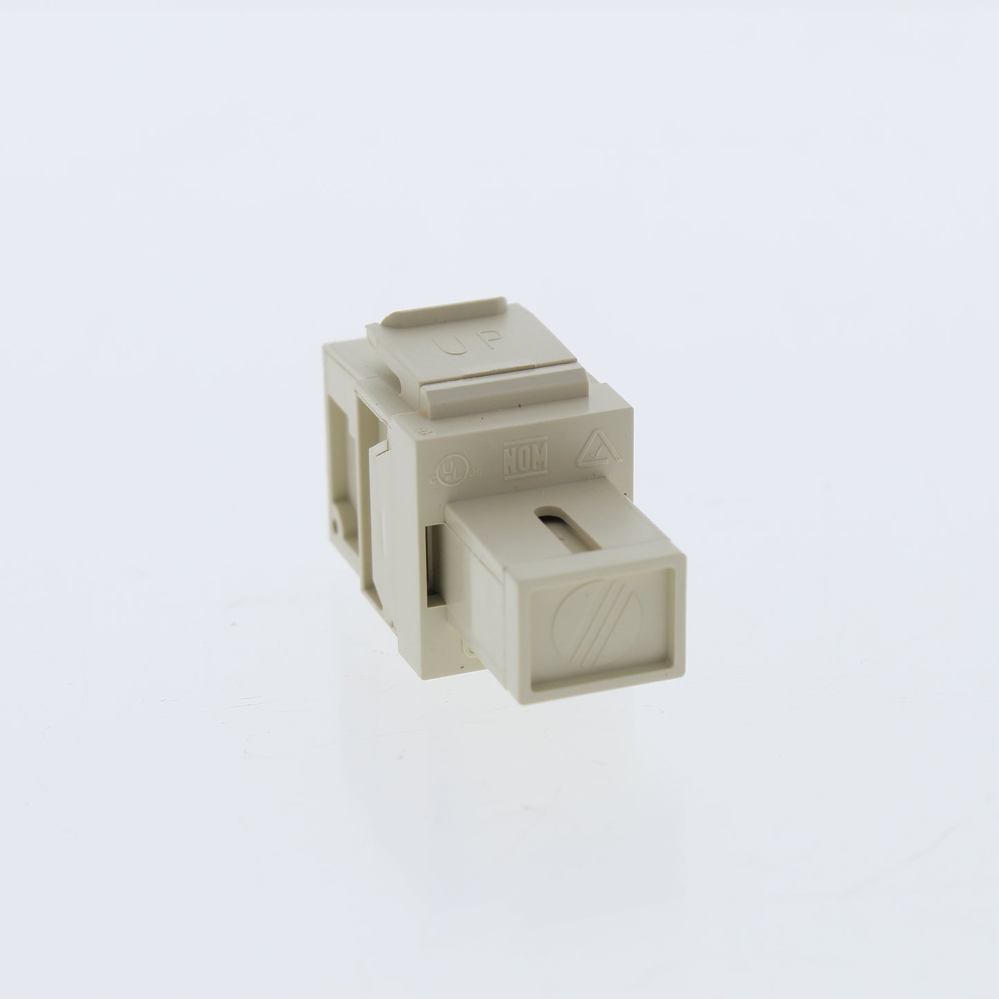 Ivory Quickport Multimode Simplex Fiber Optic Uplink Adapter Module 41085-MIC
