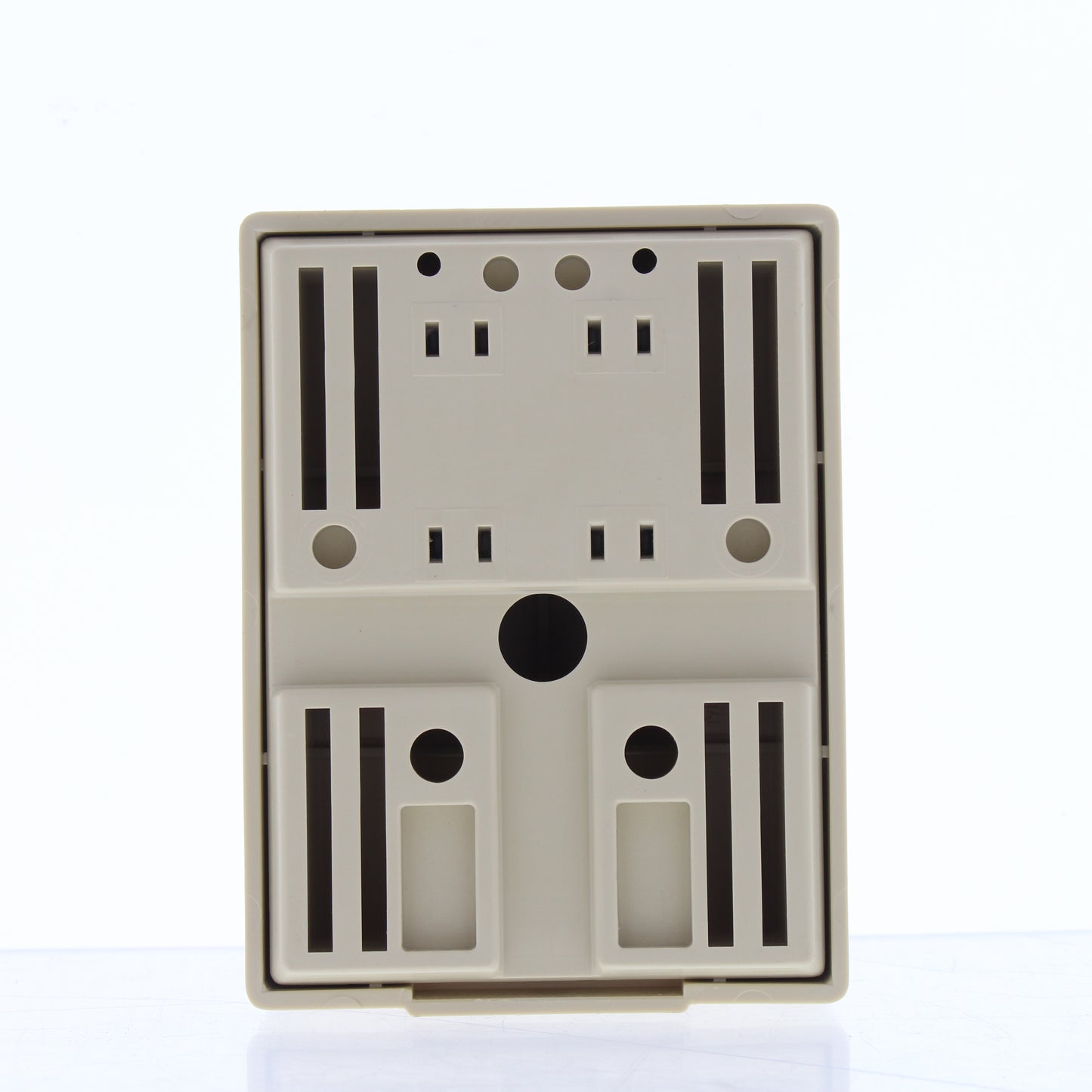 Leviton Ivory Duplex Surface Mount Phone Jack 6-Wire & T568B Cat 3 110 41086-IDB