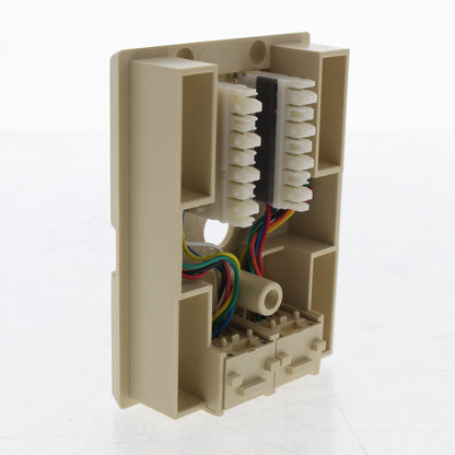 Leviton Ivory Duplex Surface Mount Phone Jack 6-Wire & T568B Cat 3 110 41086-IDB