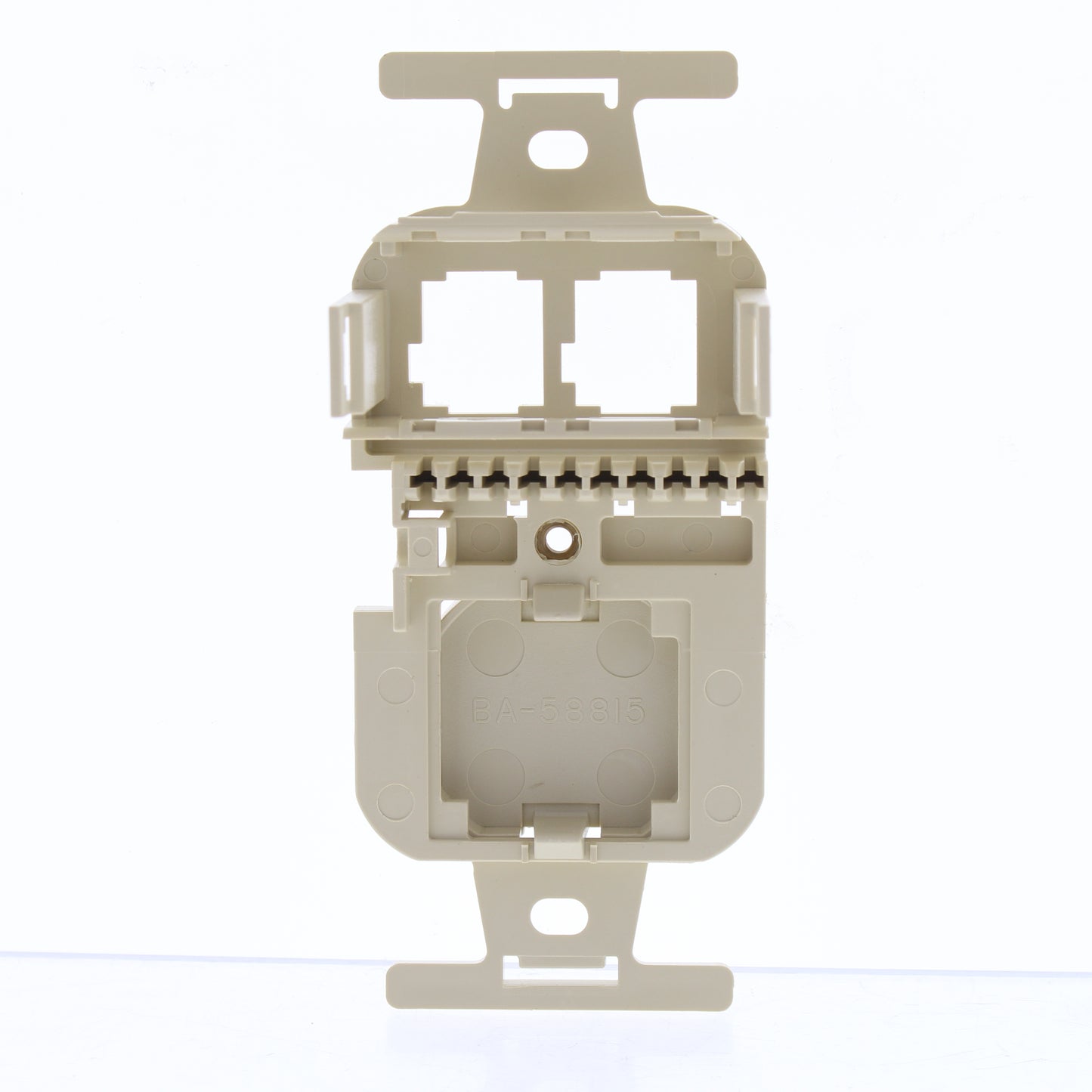 Leviton 41087-TIP Ivory Communication Circuit Accessory Insert Cover Plate Data