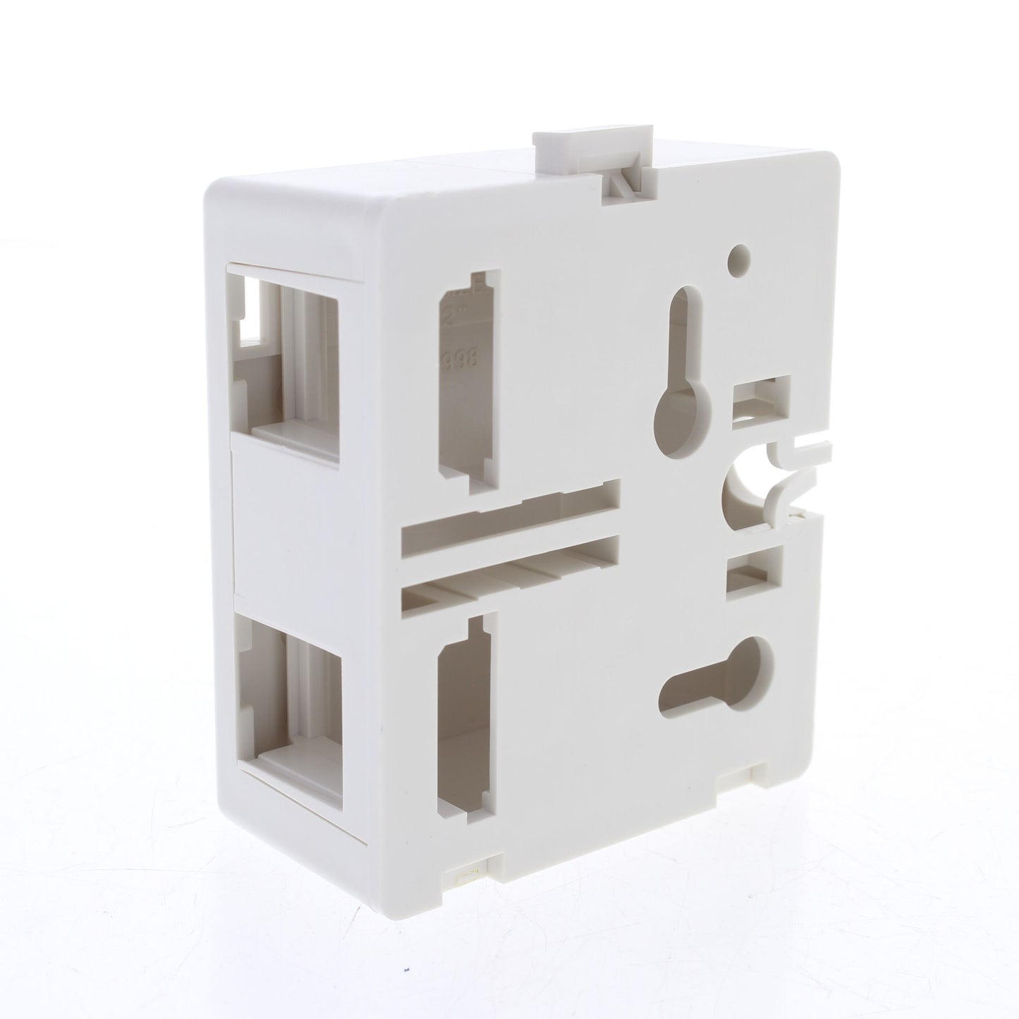 Leviton 41089-2WP White Quickport Surface Mount 2-Port Housing Box