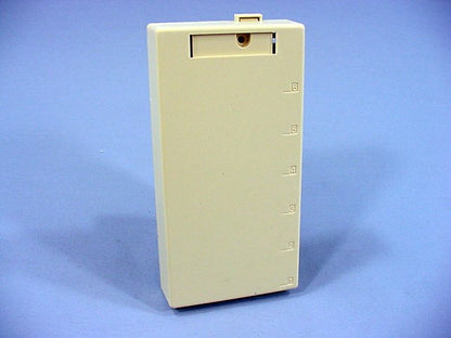 Leviton 41089-6IP Ivory 6-Port Quickport Compact Surface Mount Housing Box