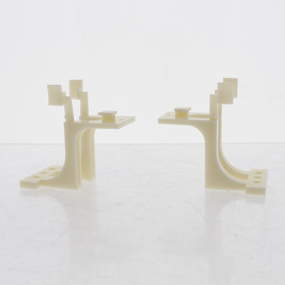 Pair of Leviton 410L2-050 Standoff Legs for 50-Pair 41DW1 Wiring Base