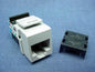 Leviton Gray Quickport 8-Wire Voice Snap-In Phone Jack RJ45 Telephone 41108-RG8