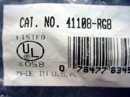 Leviton Gray Quickport 8-Wire Voice Snap-In Phone Jack RJ45 Telephone 41108-RG8