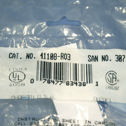 Leviton Orange Cat 3 Data Phone Quickport Jack Cat3 RJ45 Telephone 41108-RO3