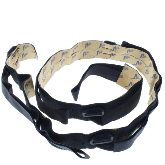 Leviton 41140-VCM Black Vertical Relay Rack Cable Organizer Strap