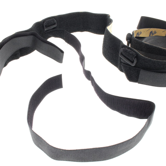 Leviton 41140-VCM Black Vertical Relay Rack Cable Organizer Strap