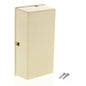 Leviton 41198-IQ Ivory Dual 8-Position Jacks USOC Type 635 Surface Mount 66-Clip