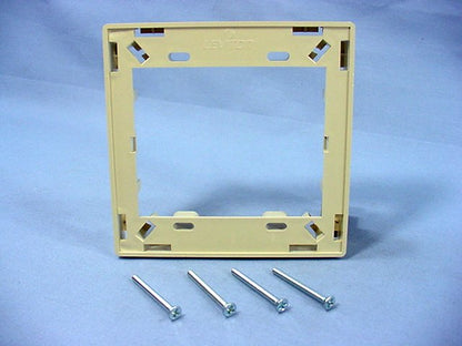 Leviton Ivory MOS Fiber Optic Cord Cable Storage Spacer Manager Ring 41290-DRI