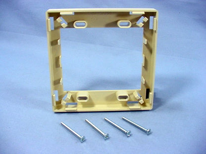 Leviton Ivory MOS Fiber Optic Cord Cable Storage Spacer Manager Ring 41290-DRI