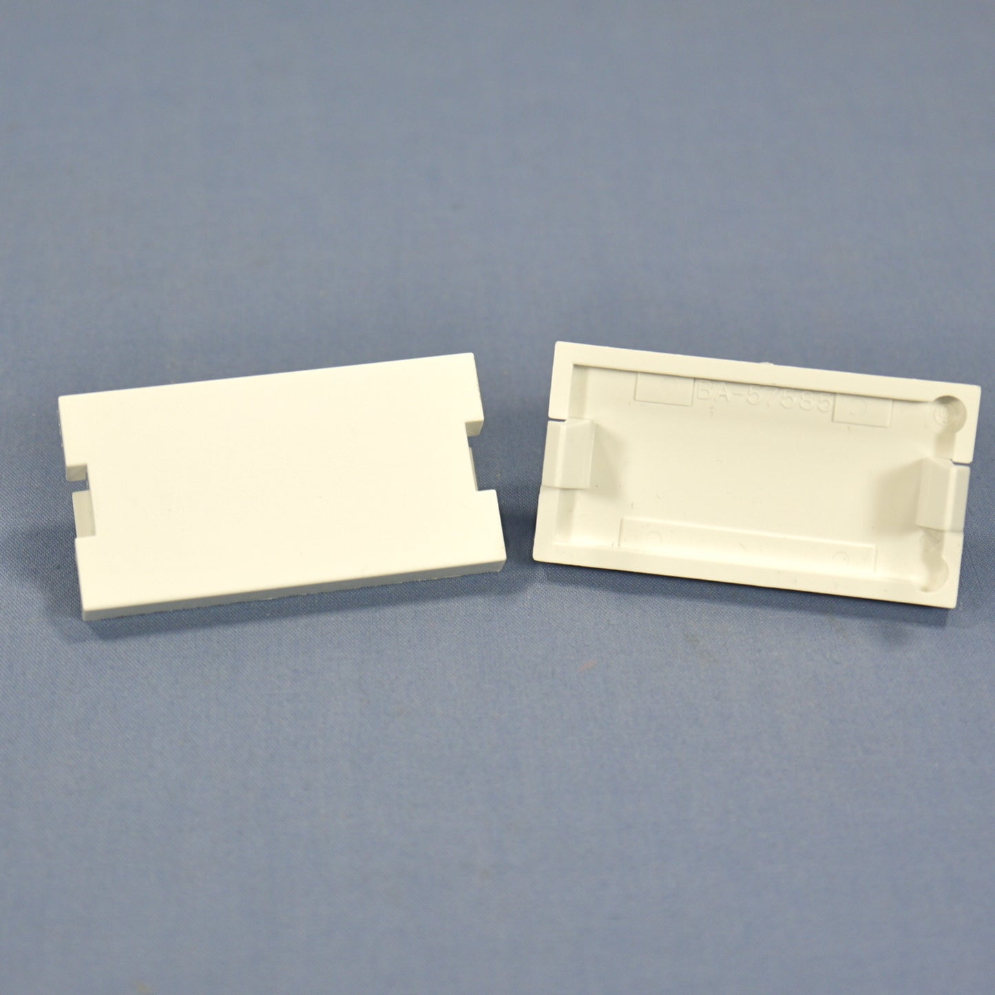 Leviton 41291-1BW White 1-Unit MOS Blank Fillter Wallplate Cover Inserts 2-pack