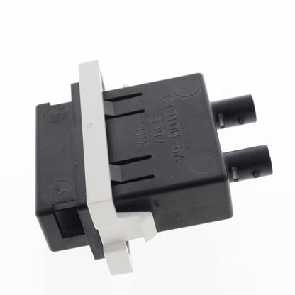 Leviton 41291-1DW QuickPort Duplex Fiber Adapter Insert Empty