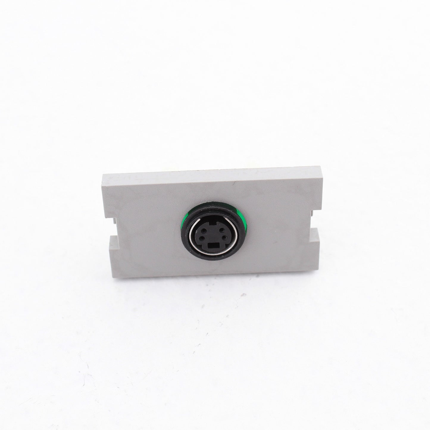 Leviton 41291-1VG Gray MOS S-Video 1-Unit Jack Wallplate Filler Insert Module