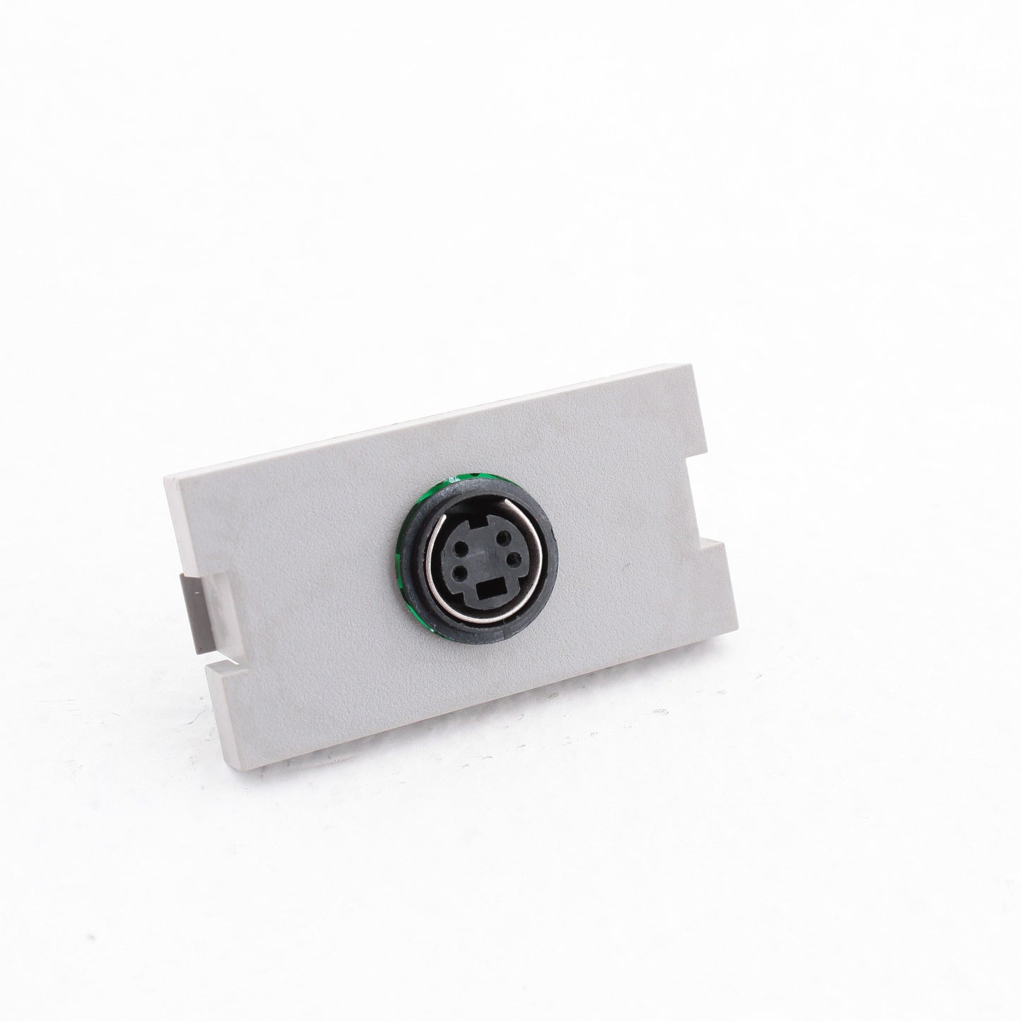 Leviton 41291-1VG Gray MOS S-Video 1-Unit Jack Wallplate Filler Insert Module