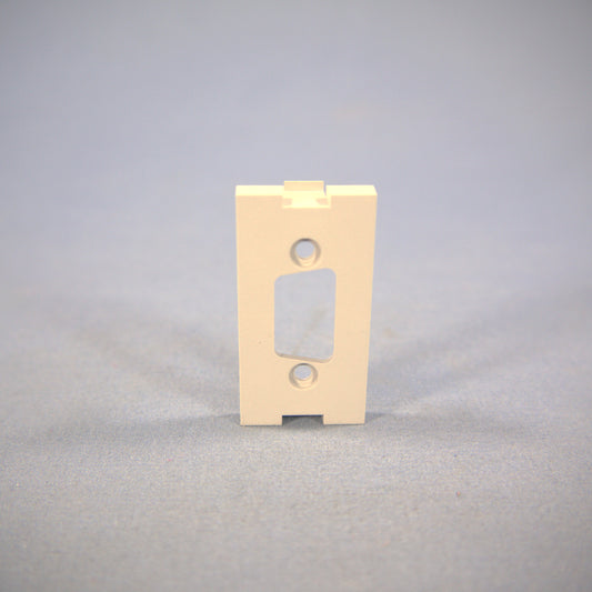 Leviton 41291-DBG Gray MOS 1-Unit Wallplate Filler Insert HD15 Opening HD-15