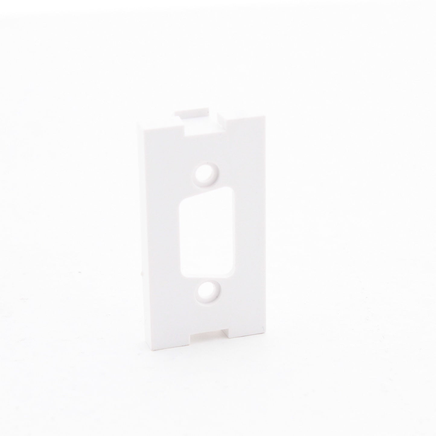 Leviton White 1-Unit MOS Wallplate Module Insert HD15 Opening HD-15 41291-DBW