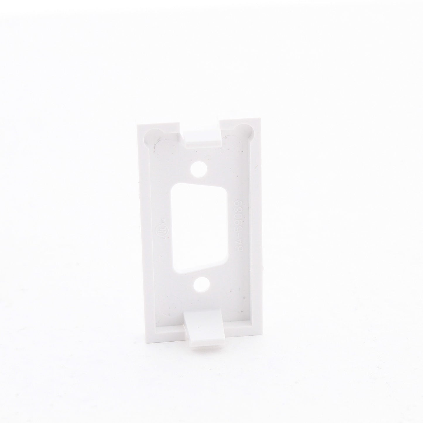 Leviton White 1-Unit MOS Wallplate Module Insert HD15 Opening HD-15 41291-DBW
