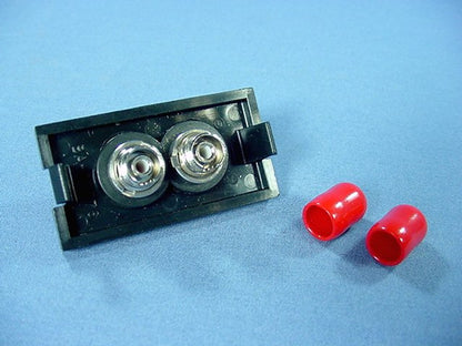 Leviton Black MOS Duplex FC Fiber Optic Coupling Jack Insert Module 41291-PFE