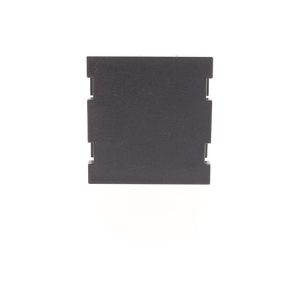 Leviton 41292-2BE Black 2-Unit MOS Blank Filler Wallplate Insert Modules 2-Pack