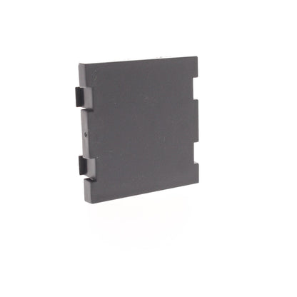 Leviton 41292-2BE Black 2-Unit MOS Blank Filler Wallplate Insert Modules 2-Pack