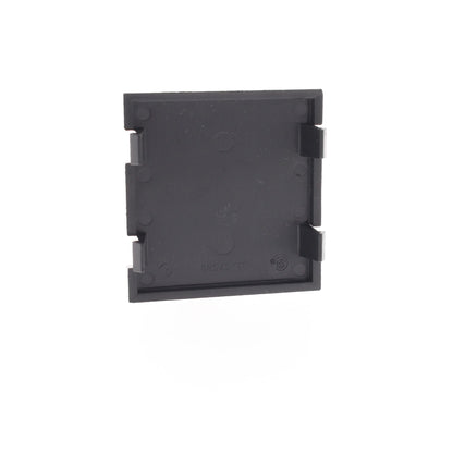 Leviton 41292-2BE Black 2-Unit MOS Blank Filler Wallplate Insert Modules 2-Pack