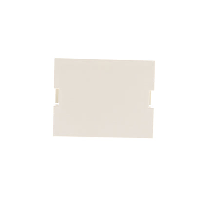 Leviton 41292-2BI Ivory 2-Unit MOS Blank Filler Wallplate Insert Module 2-Pack