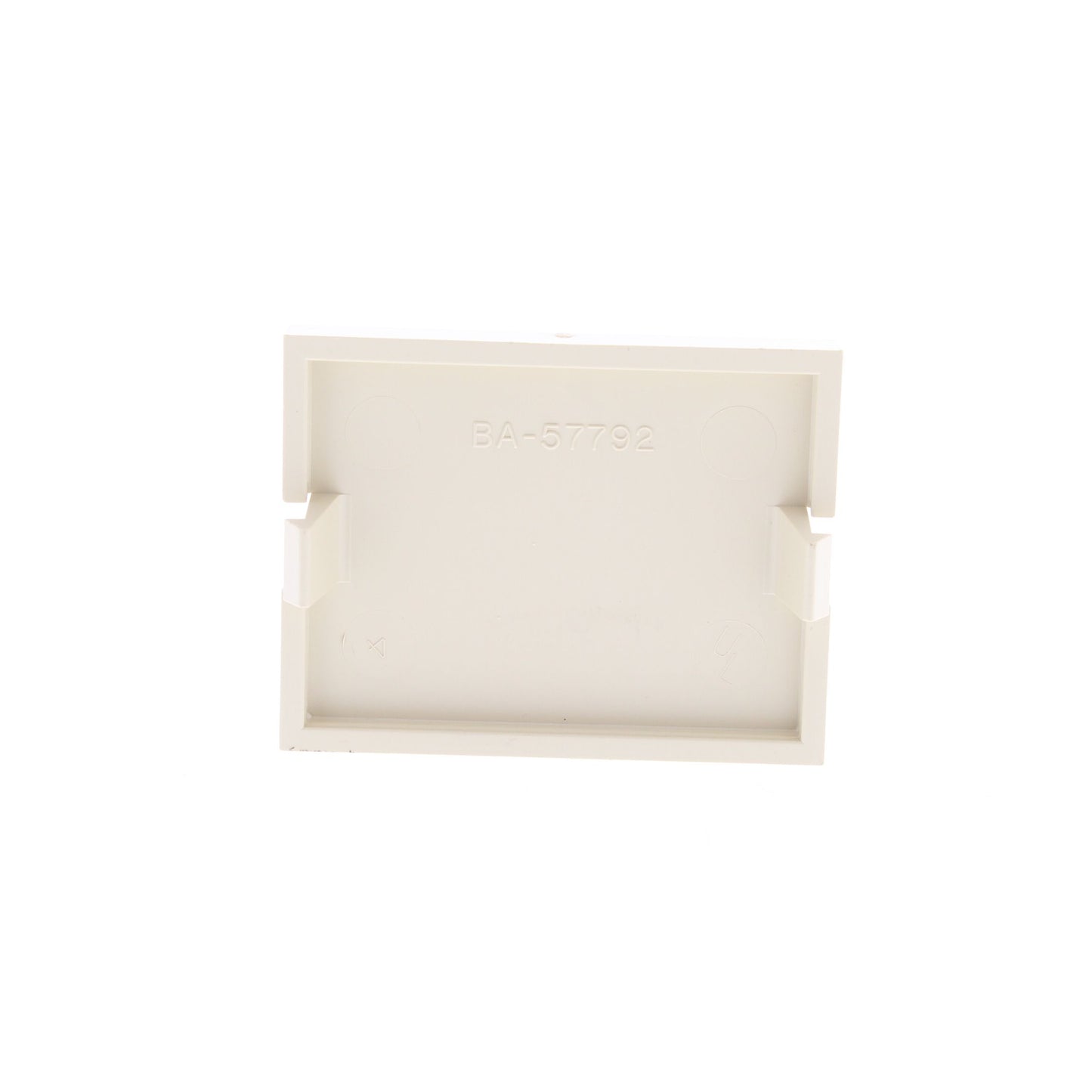 Leviton 41292-2BI Ivory 2-Unit MOS Blank Filler Wallplate Insert Module 2-Pack