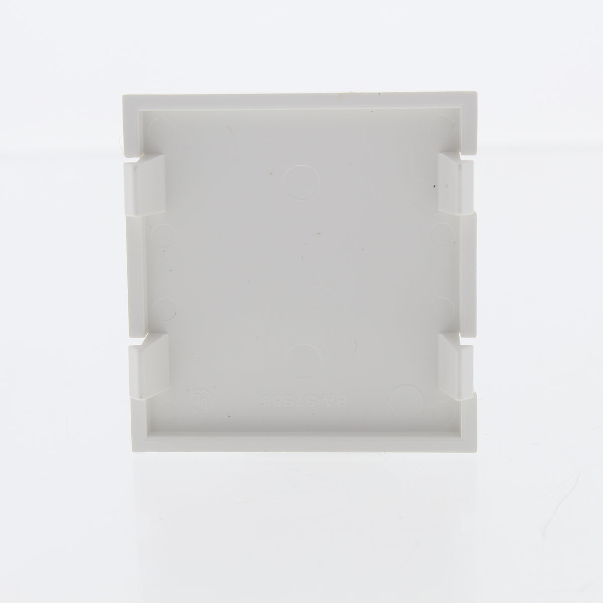 2 Leviton White 2-Unit MOS Blank Filler Wallplate Insert Cover Modules 41292-2BW