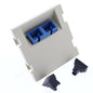 Leviton Ivory MOS Duplex SC Fiber Optic 45� Coupling Jack 2U Module 41292-2CI