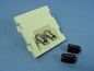 Leviton Ivory MOS SM/MM Duplex ST Fiber Optic 45� Coupling Module 41292-2TI