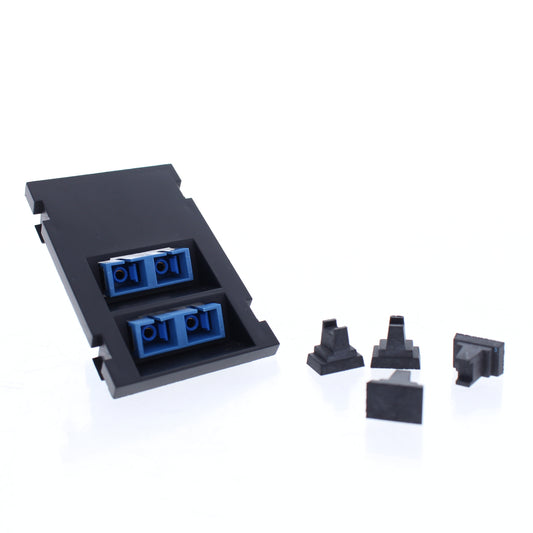 Leviton 41293-PCE Black 3-Unit MOS-4 SC-45DG-PHOS Bronze Sleeve