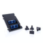Leviton 41293-PCE Black 3-Unit MOS-4 SC-45DG-PHOS Bronze Sleeve