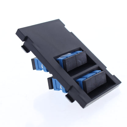 Leviton 41293-PCE Black 3-Unit MOS-4 SC-45DG-PHOS Bronze Sleeve