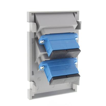 Leviton 41293-PCG Gray 3U MOS-4 SC-45DG-PHOS Bronze Sleeve