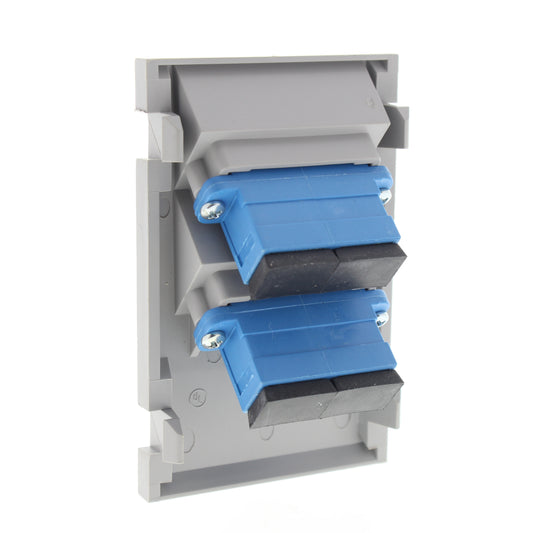 Leviton 41293-PCG Gray 3U MOS-4 SC-45DG-PHOS Bronze Sleeve
