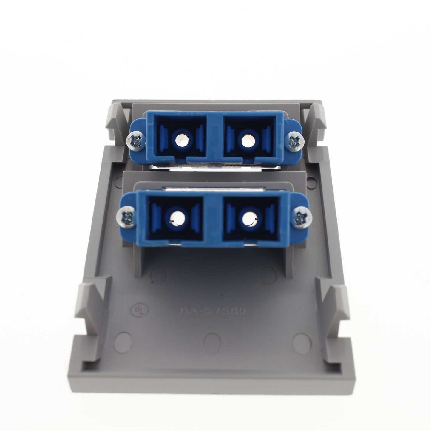 Leviton 41293-PCG Gray 3U MOS-4 SC-45DG-PHOS Bronze Sleeve
