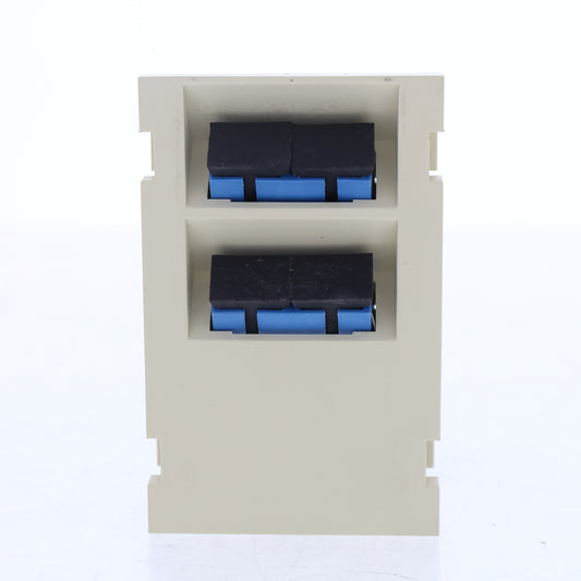 Leviton 41293-PCI Ivory 3U MOS-4 SC-45DG-PHOS Bronze Sleeve