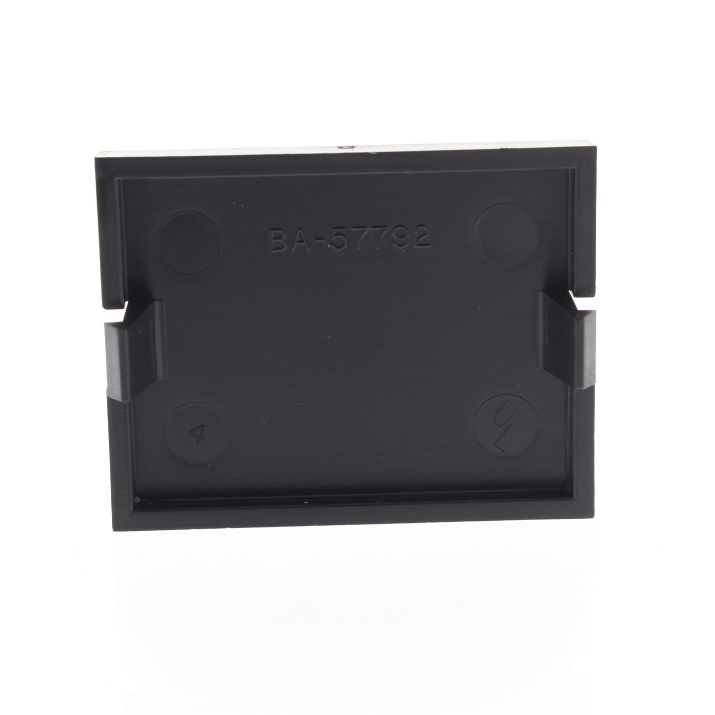 Leviton 41294-2BE Black Snap-In MOS Wallplate Blank Insert Module 1.5 Unit