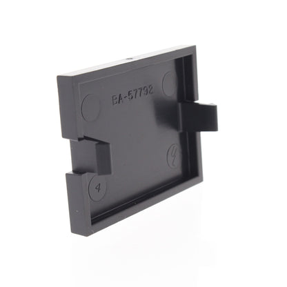 Leviton 41294-2BE Black Snap-In MOS Wallplate Blank Insert Module 1.5 Unit