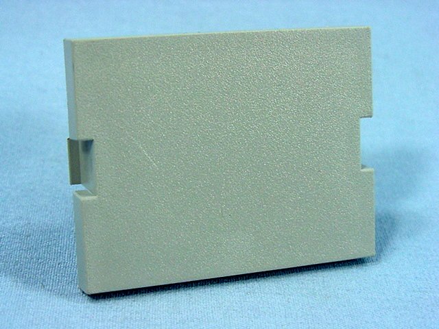 Leviton 41294-2BG Gray Snap-In MOS Wallplate Blank Insert Module 1.5 Unit