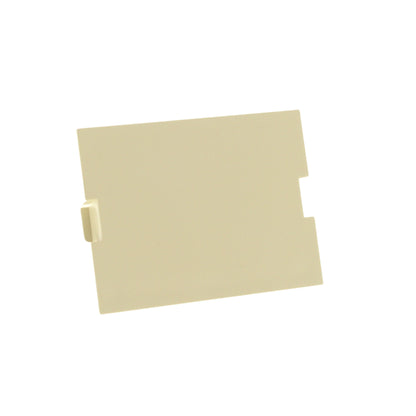 Leviton 41294-2BI Ivory Snap-In MOS Wallplate Blank Insert Module 1.5 Unit