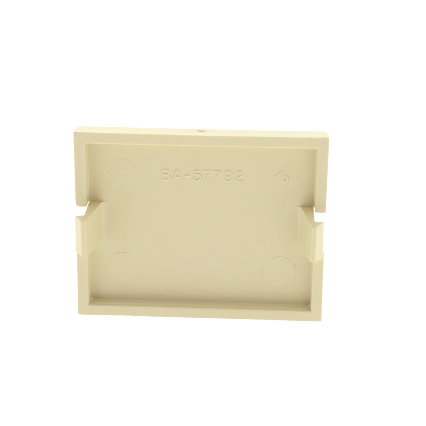 Leviton 41294-2BI Ivory Snap-In MOS Wallplate Blank Insert Module 1.5 Unit