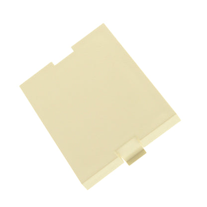 Leviton 41294-2BI Ivory Snap-In MOS Wallplate Blank Insert Module 1.5 Unit